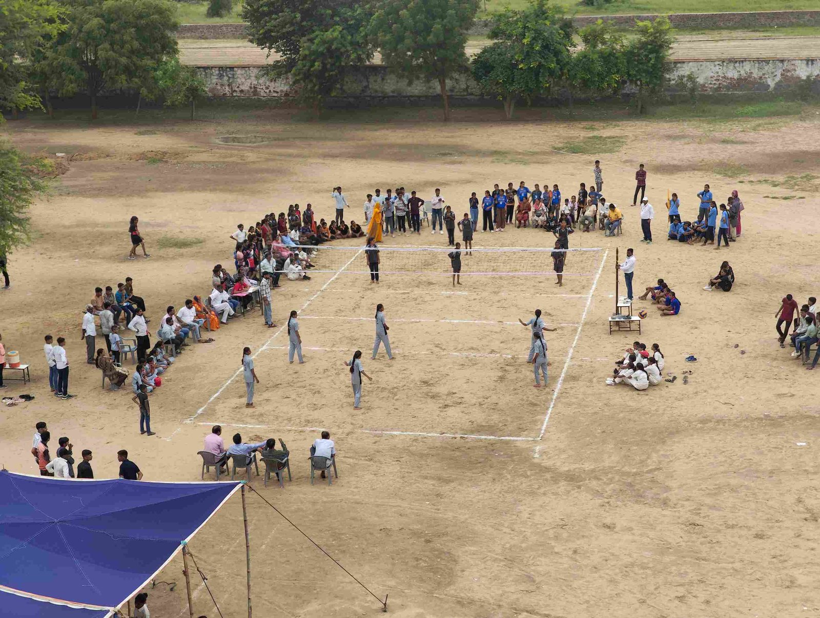 District level volleyball competition